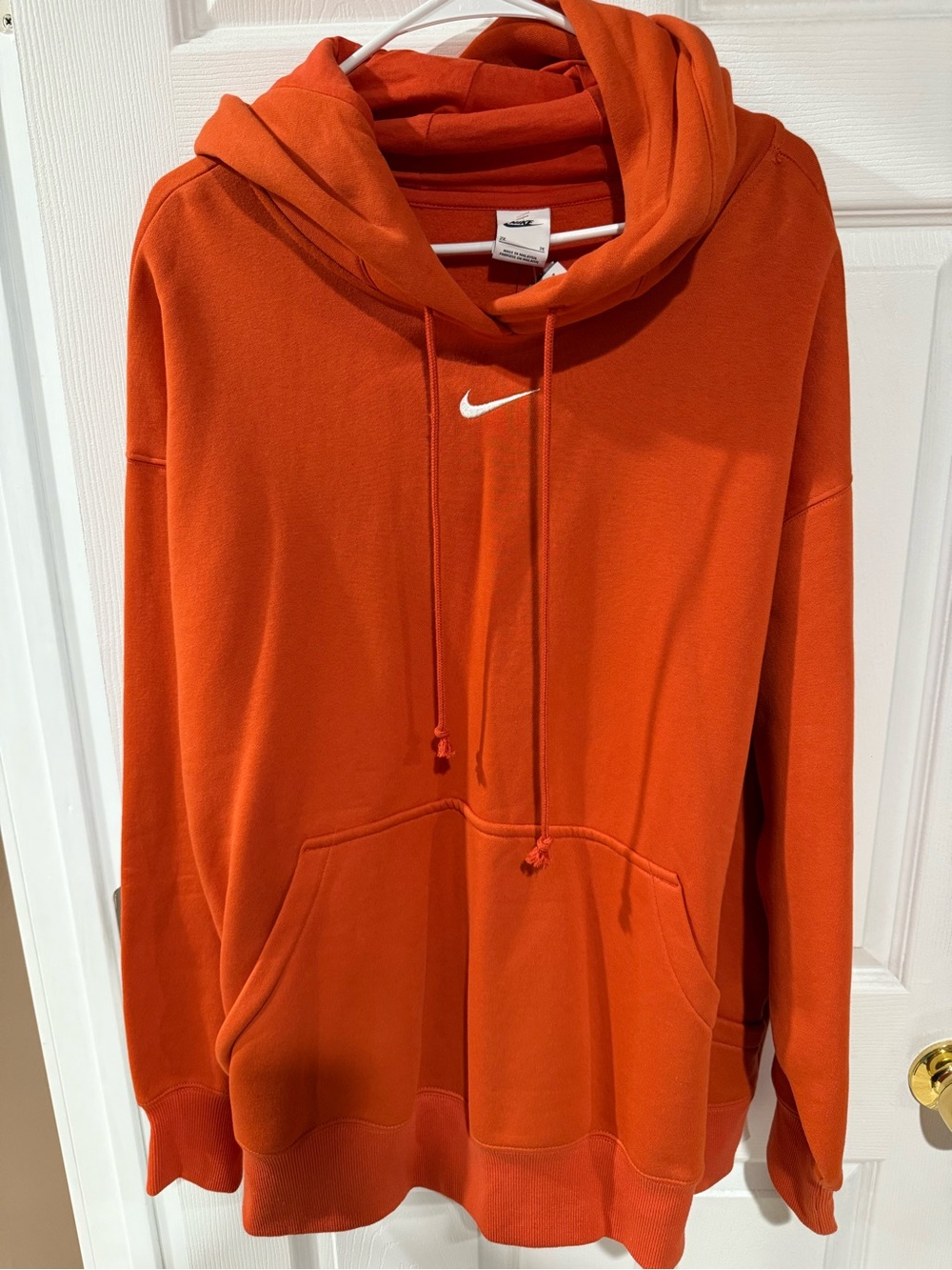 Nike Orange Hoodie